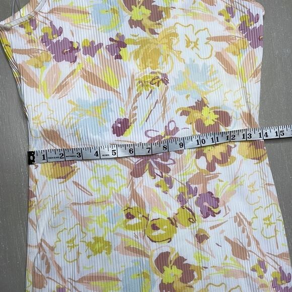 NWT Ted Baker ribbed floral bodycon dress - Picture 9 of 10